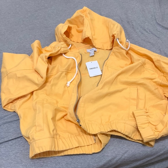 Orange hooded sweater forever 21 - Picture 1 of 3